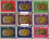 Známky Panama 1968 Olympíjsky medailisti razítk. séria - Kliknutím na obrázok zatvorte -